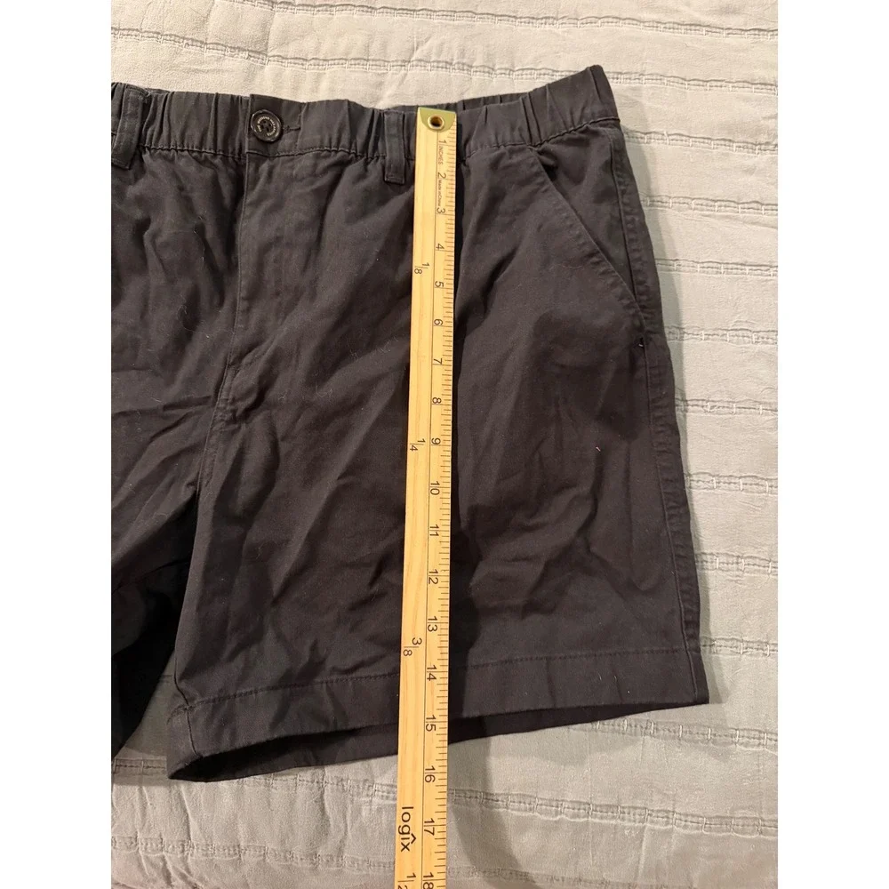 Chubbies Originals Mens Black Stretch Twill Shorts 5.5 Inch Inseam XL 36 Waist